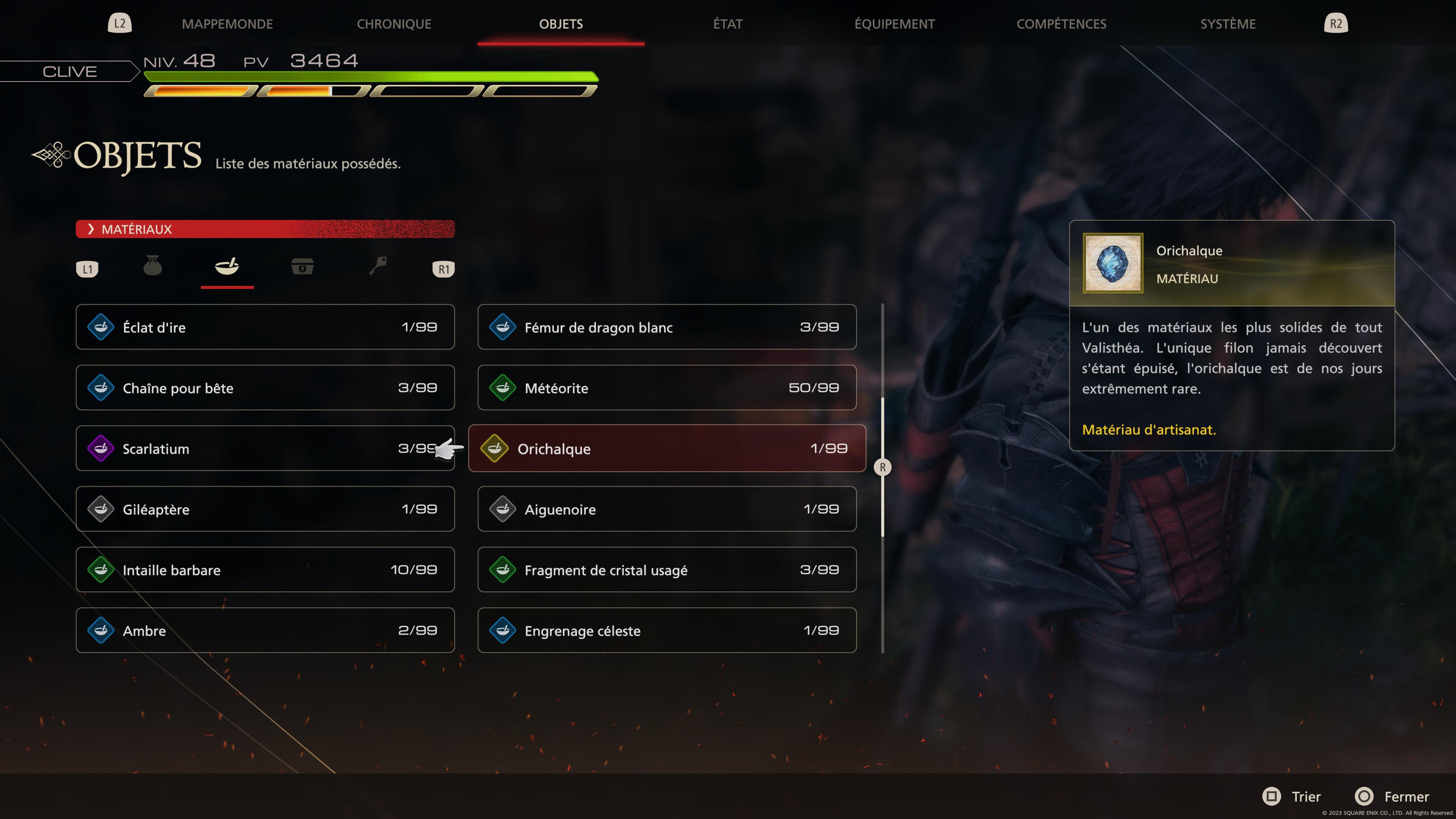 Orichalque FF16, où trouver ce matériau dans Final Fantasy XVI ?